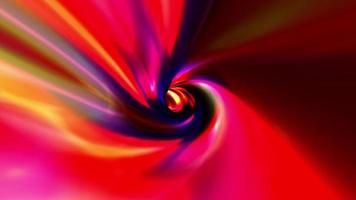 Abstract colorful swirl energy warp hyperspace tunnel video