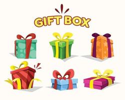 Gift Box Illustration Vector Asset