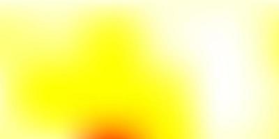 Light Red, Yellow vector blur pattern.