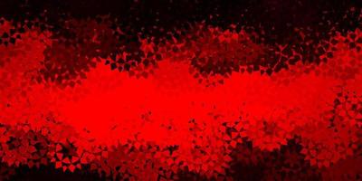 Dark red vector pattern with polygonal shapes.