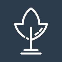 tree icon logo template, environment and plants used. vector