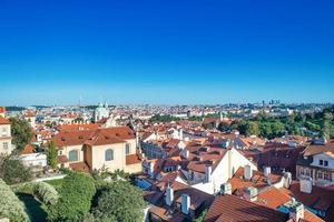 vista de praga en la republica checa foto