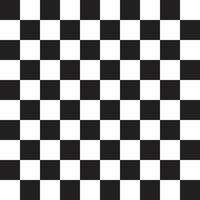 Illustration Vector Pattern Chessboard Black and White