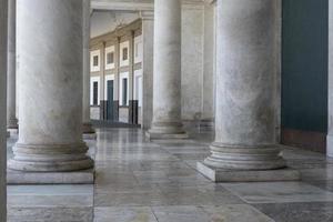 The columns of the Church of San Francesco di Paola. photo