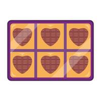 icono de vector de chocolate que puede modificar o editar fácilmente