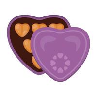 icono de vector de caja de chocolate que puede modificar o editar fácilmente