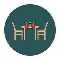 Romantic Dinner vector icon Which Can Easily Modify Or Edit