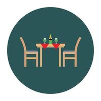 Romantic Dinner vector icon Which Can Easily Modify Or Edit