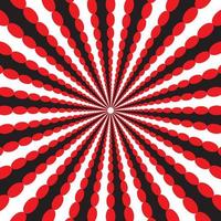 Dynamic circular pattern psychedelic Abstract background. Optical Illusion of movement. Use for cards, invitation, wallpapers, pattern fills, web pages elements and etc. vector