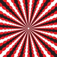 Dynamic circular pattern psychedelic Abstract background. Optical Illusion of movement. Use for cards, invitation, wallpapers, pattern fills, web pages elements and etc. vector