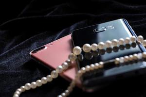 A Modern Smartphone Close Up photo