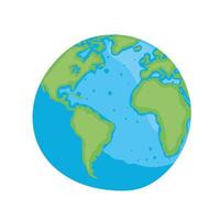 earth planet world vector