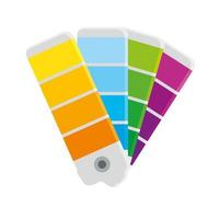 design graphic colors palette vector