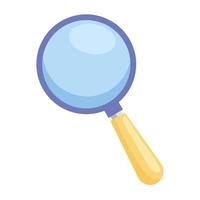 magnifying glass instrument vector