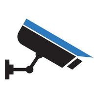 icono de cámara cctv, icono de cámara de seguridad vector