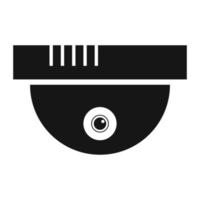 icono de cámara cctv, icono de cámara de seguridad vector