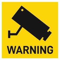 CCTV Camera Icon, Security Camera Icon vector