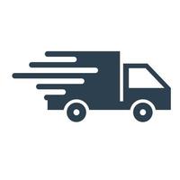 Fast delivery icon vector