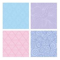 four textures and colors vector