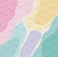 texture set colors vector