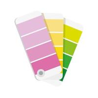 colors palette designer vector