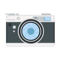 fotografía de cámara retro vector