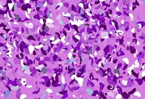 Light Purple vector texture with random forms.