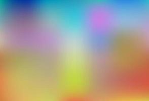 Light Blue, Yellow vector blurred shine abstract background.