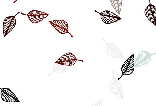 Light Red vector sketch layout.