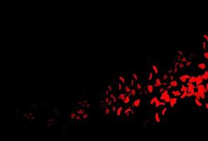 Dark Red vector backdrop with abstract shapes.