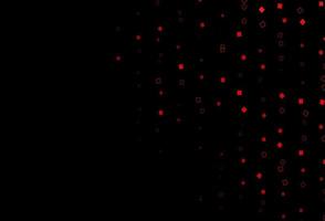 Dark Red vector cover with polygonal style.