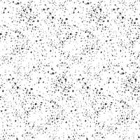 Simple Black Paint Splatter Vector Seamless Pattern Design