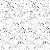 Simple Black Paint Splatter Vector Seamless Pattern Design