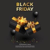 Black Friday sale banner. Social media banner promotion template for website and mobile application vector