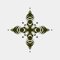 vector illustration of simple and unique motifs for fabric or wall motifs