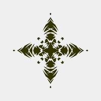 vector illustration of simple and unique motifs for fabric or wall motifs