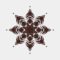 vector illustration of symmetrical motifs and good for decoration or other suitable