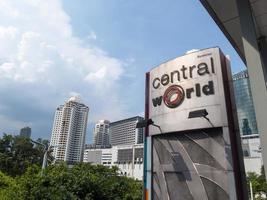 Central World BANGKOK THAILAND14 NOVEMBER 2018.Central World Trade Center Luxury hotels and restaurants are a must for any traveler.on BANGKOK THAILAND14 NOVEMBER 2018. photo