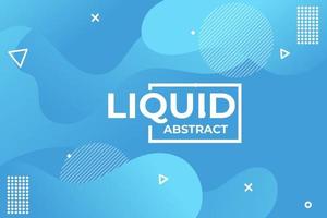 Set of modern abstract  Liquid color banners. Flat geometric shapes of different colors with black outline. vector