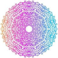 Mandala ornament or flower background design. vector