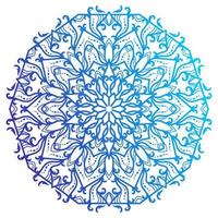 Mandala ornament or flower background design. vector