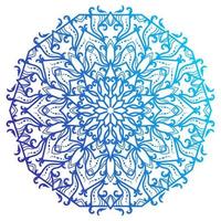 ornamento de mandala o diseño de fondo de flores. vector