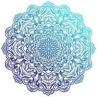 Mandala ornament or flower background design. vector