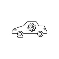 auto car repair icon vector