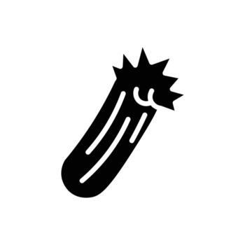 Celery Solid Icon vector