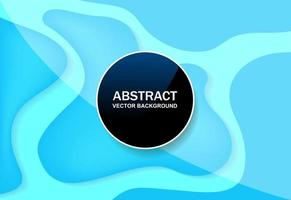 Abstract modern blue background. vector