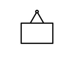 Signpost, Road Sign Icon Vector Design Template. Road sign line icon. Signpost outline linear symbol. Travel pointer. Vector isolated on the white background