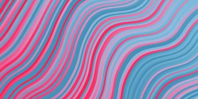 Light Blue, Red vector layout with circular arc.