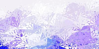 Light Purple vector texture with random triangles.