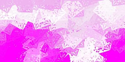 Light Purple, Pink vector texture with random triangles.